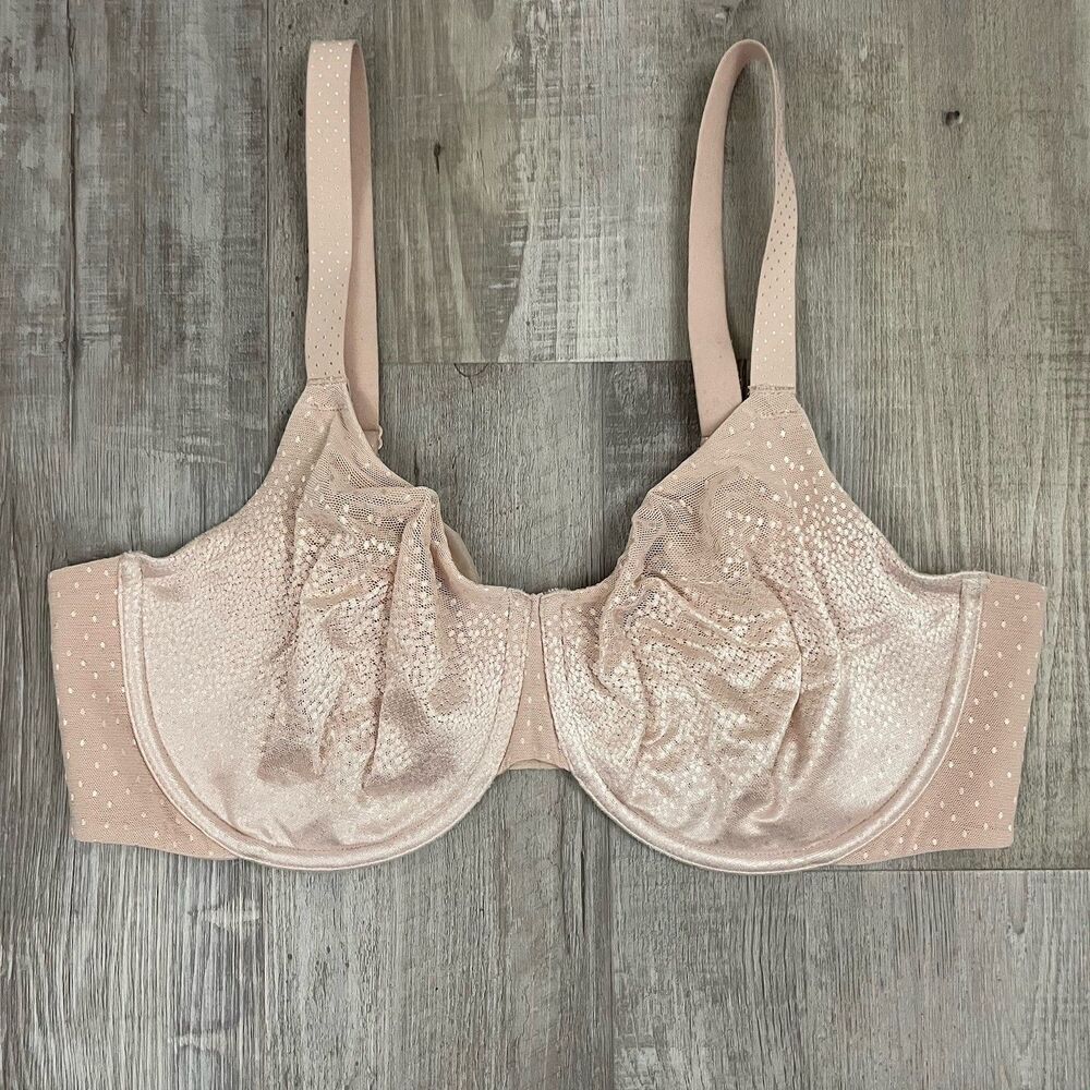 Wacoal 40DD Beige Back Appeal Underwire Full Coverage Bra